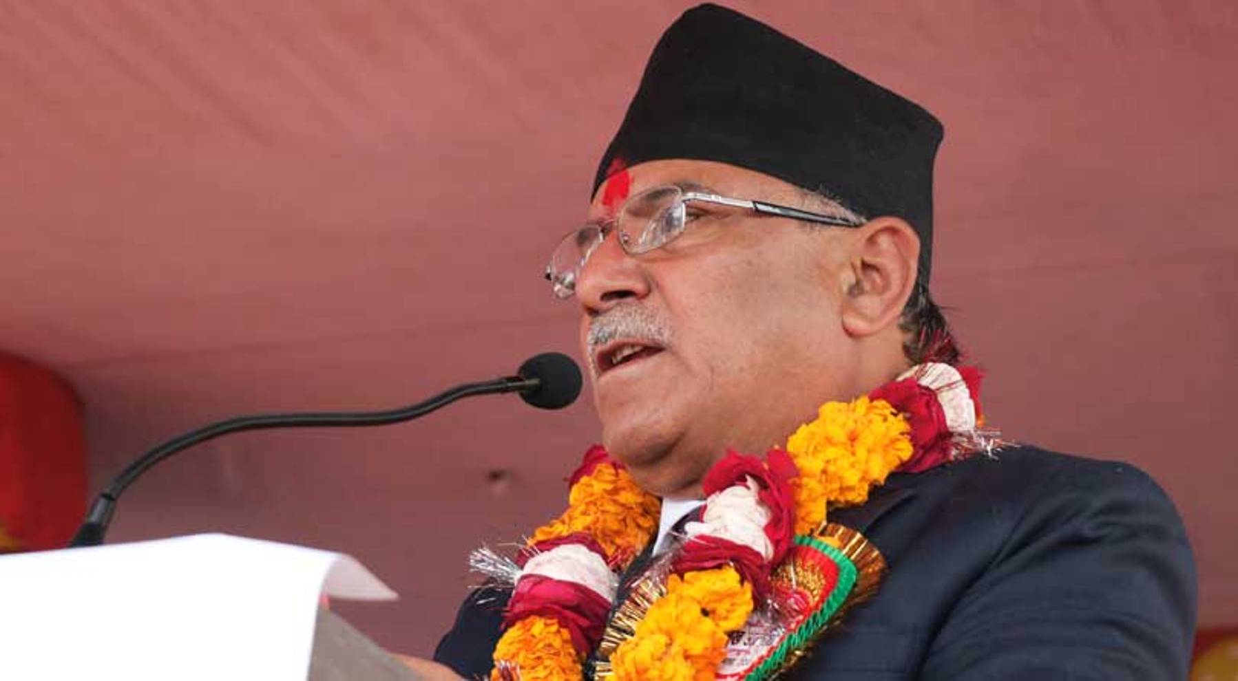 नेपालको भूमि मिच्ने काम सह्य हुँदैनः अध्यक्ष प्रचण्ड