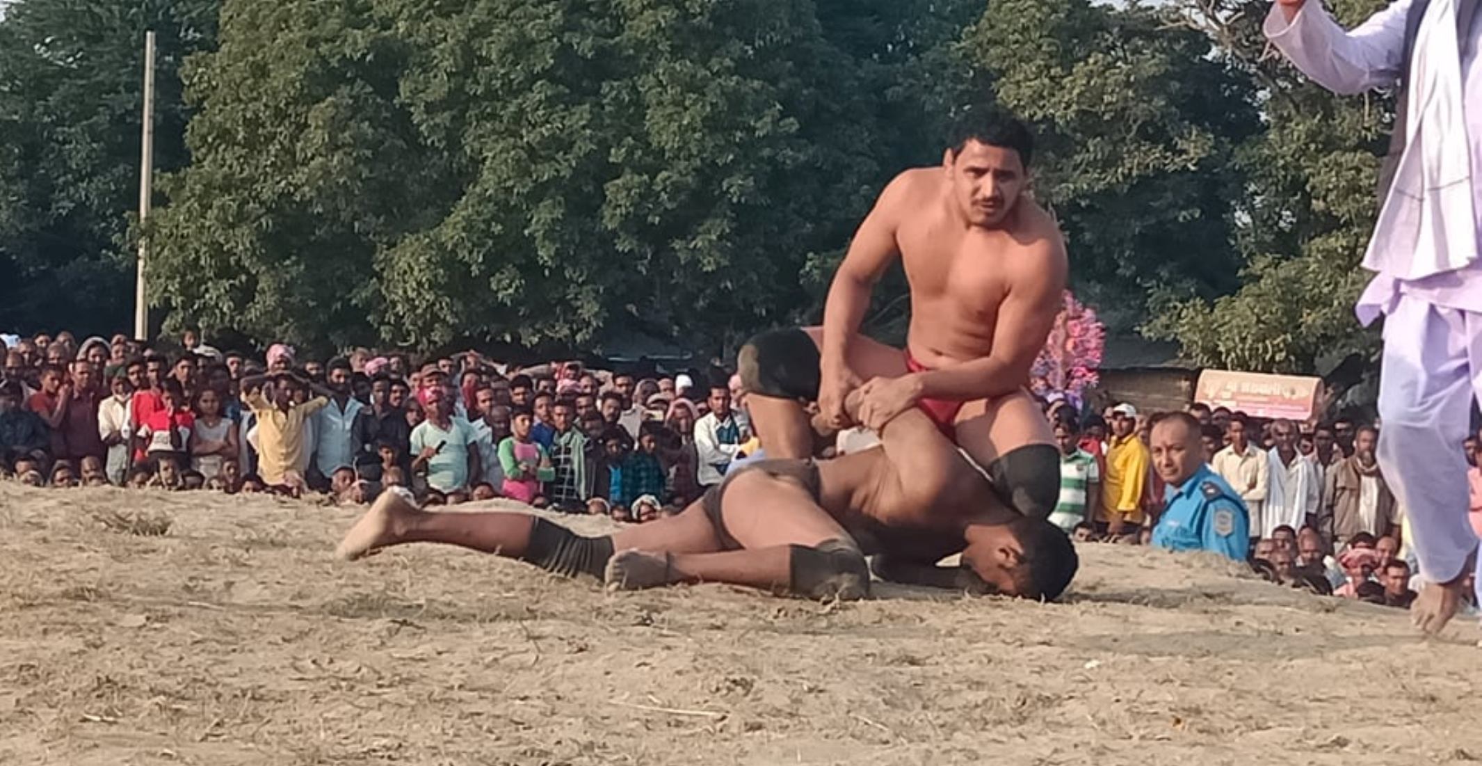 कात्तिक कुम्मर महोत्सवको अवसरमा पहलमानी खेल