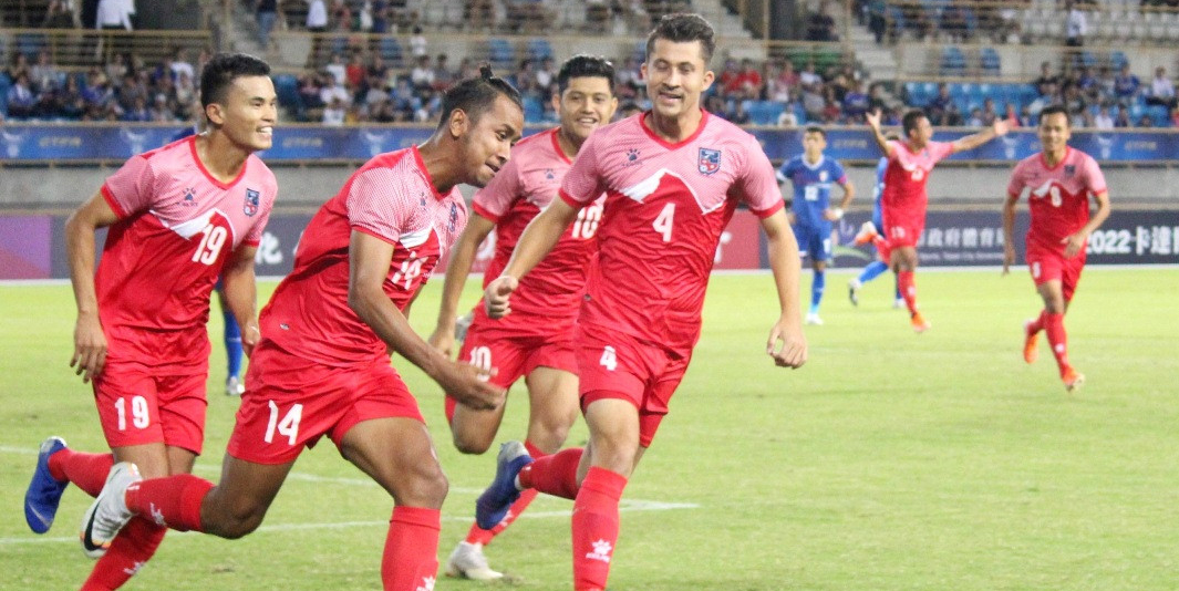 म्यानमार सँग नेपाल ३-० गोल अन्तरले पराजित