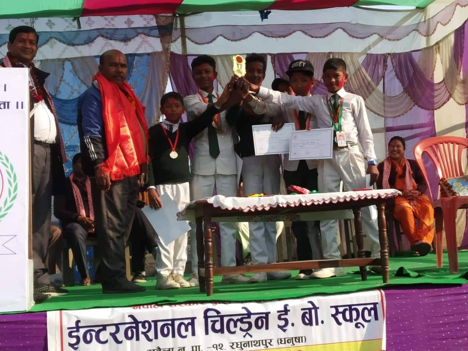 सबैलाको चिल्ड्रेन ईङगलिस बोर्डिंग स्कूलले मनाए १९ औं वार्षिकोत्सव, खेलकुद सप्ताह सुरु