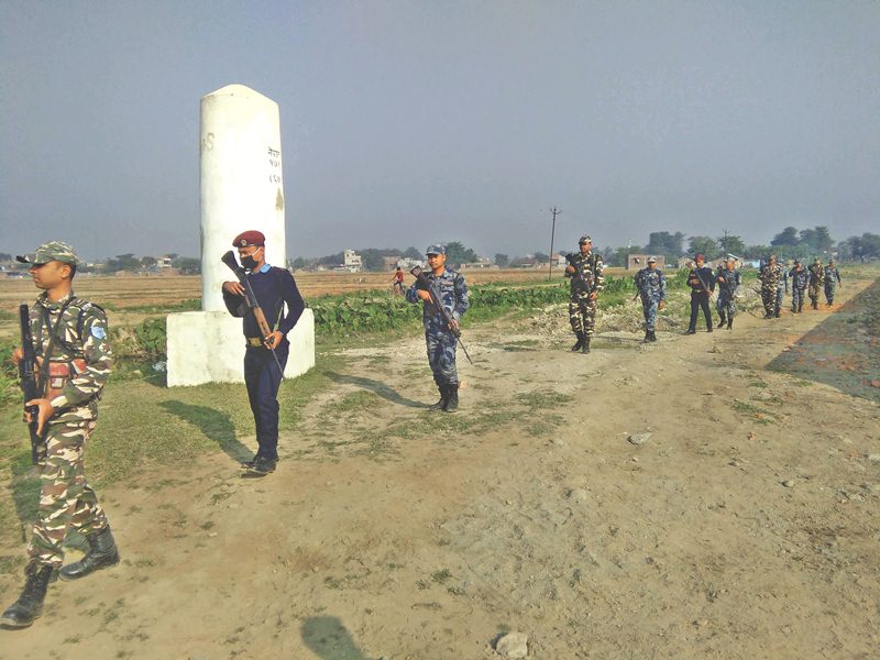 रुपन्देहीको सीमा क्षेत्रमा एक हजार सशस्त्र प्रहरी परिचालन