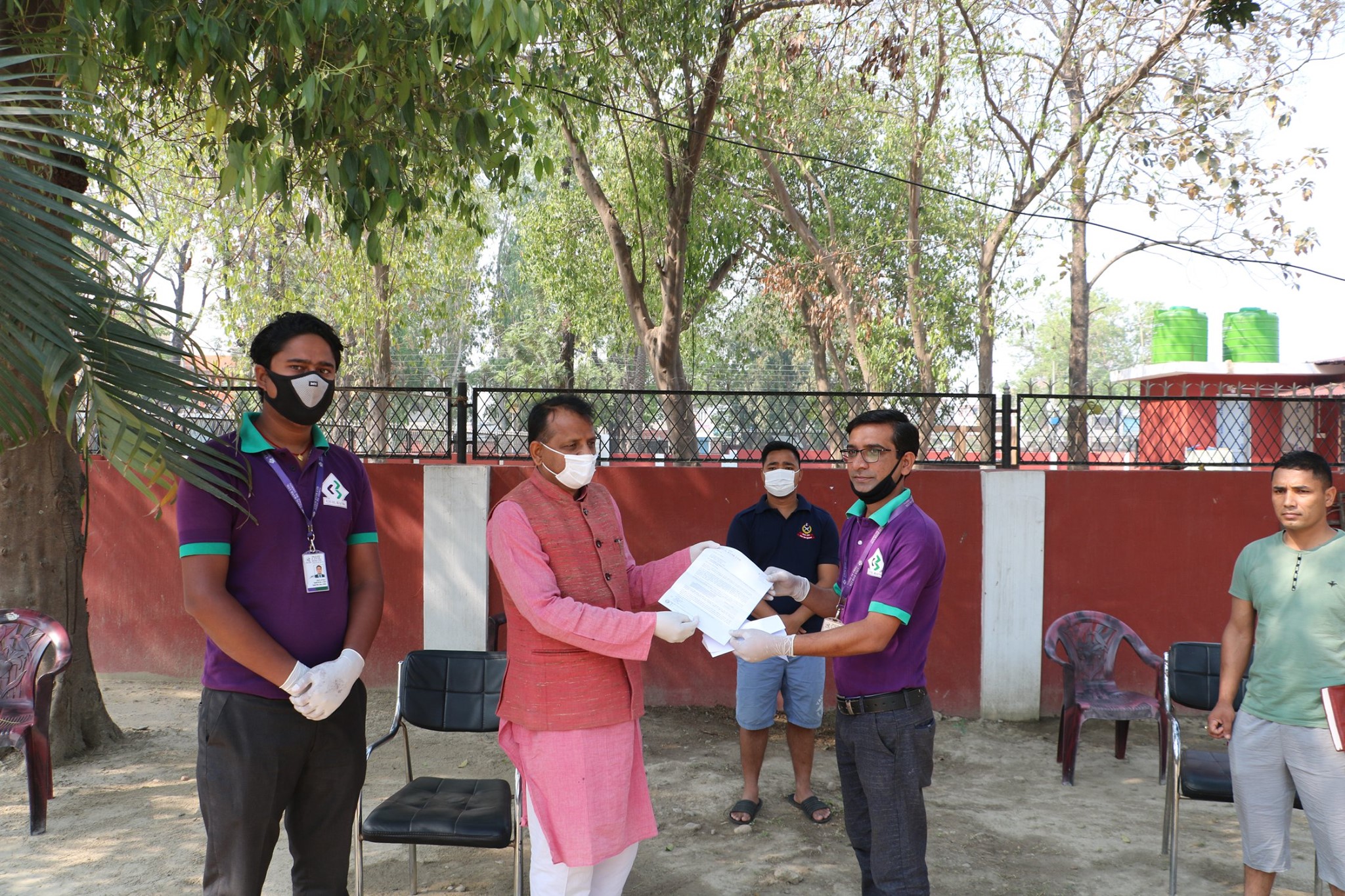 राहत कोषमा नेपाली काँग्रेसको ४० लाख सहयोग