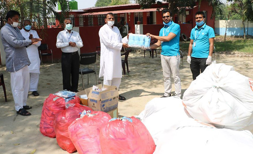 प्रदेश २ सरकारलाई एनएमबि बैंकले दिए २ सय थान पिपिई