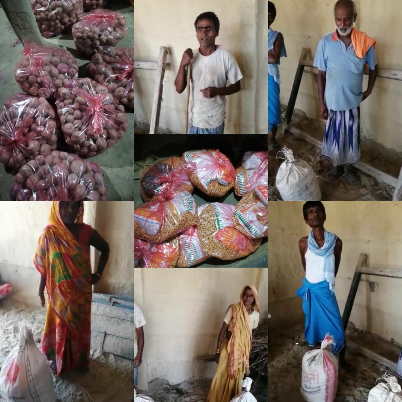 हेल्प मधेसी मलेसिया बातुपहात शाखाद्वारा महोत्तरीको बिपन्न परिवारलाई सहयोग