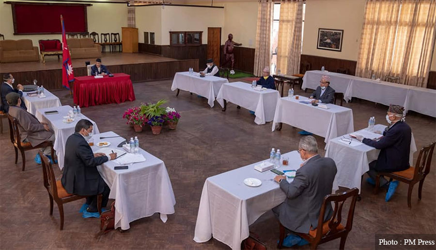 नेकपा सचिवालय बैठक जारी