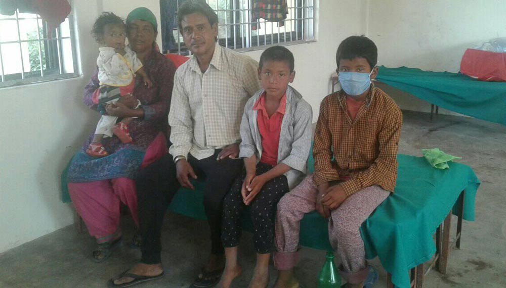 कोरोना आशंकामा १४ महिने बालकलाई क्वारेन्टाइनमा राखियो