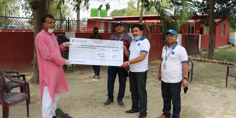 प्रदेश २ को राहत कोषमा एसबीआइको सहयोग