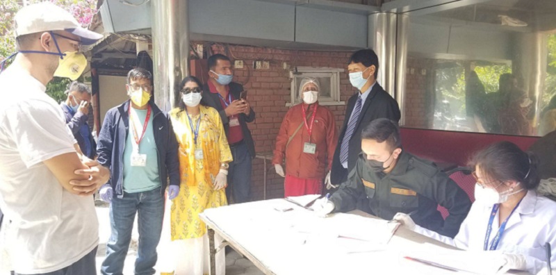 काठमाडौं महानगरका ८ सय ८ को र्यापिड टेस्ट, सबैको रिपोर्ट नेगेटिभ