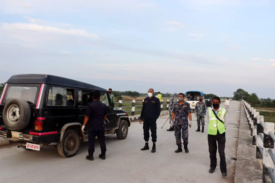 कोरोना संक्रमित भेटिएपछि रुपन्देहीको सिपुवा क्षेत्र सिल गरियो