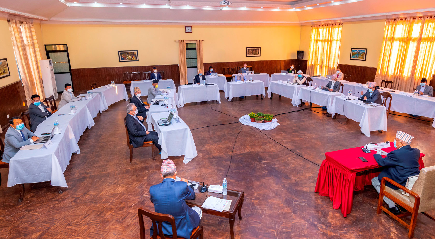 निशान छाप परिवर्तन गर्न संविधान संशोधन प्रस्ताव दर्ता गर्ने सरकारको निर्णय