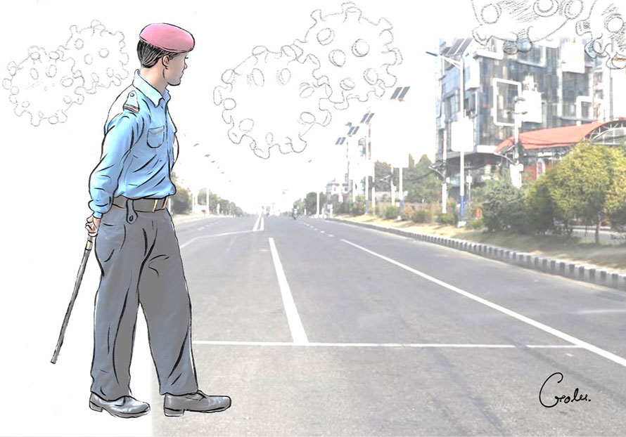 कोरोना संक्रमित भेटिएपछि रुपन्देही र बाँकेका चार स्थानमा आवत-जावत बन्द