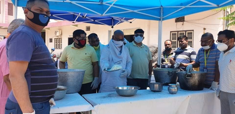 मारवाडी सेवा समितिद्वारा निःशुल्क भोजन वितरणलाई निरन्तरता