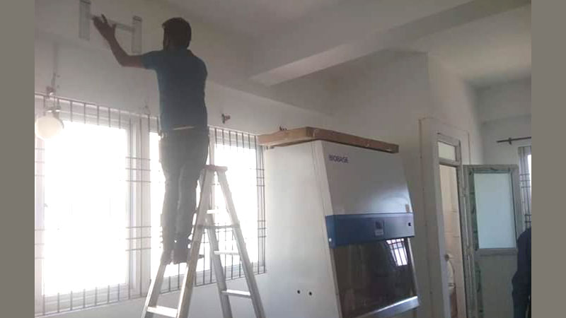 जनकपुर आइपुग्यो नयाँ पिसिआर मेसिन