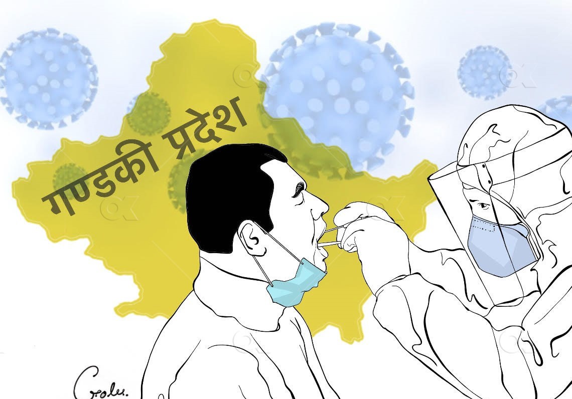 गण्डकीमा थप ५८ जनामा कोरोना पुष्टि, संक्रमितको संख्या  ४३८ पुग्यो