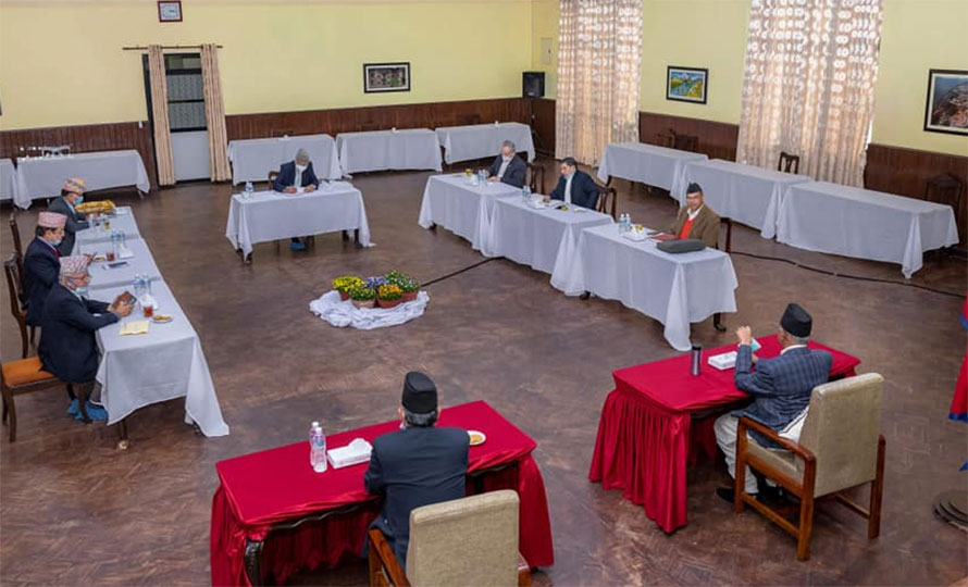 नेकपा सचिवालय बैठक आज बस्दै, एमसीसीबारे छलफल हुने