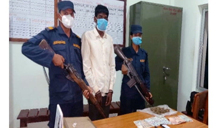 गोलबजारबाट ब्राउन सुगरसहित एक युवक पक्राउ, प्रहरीले थाल्यो अनुसन्धान