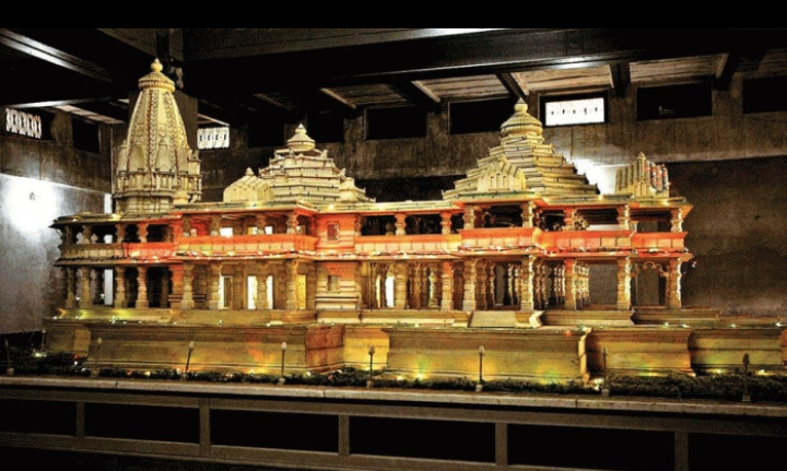 भारतको अयोध्यामा यस्तो विशाल राम मन्दिर बन्दै, ५० हजार भक्तजन अट्ने
