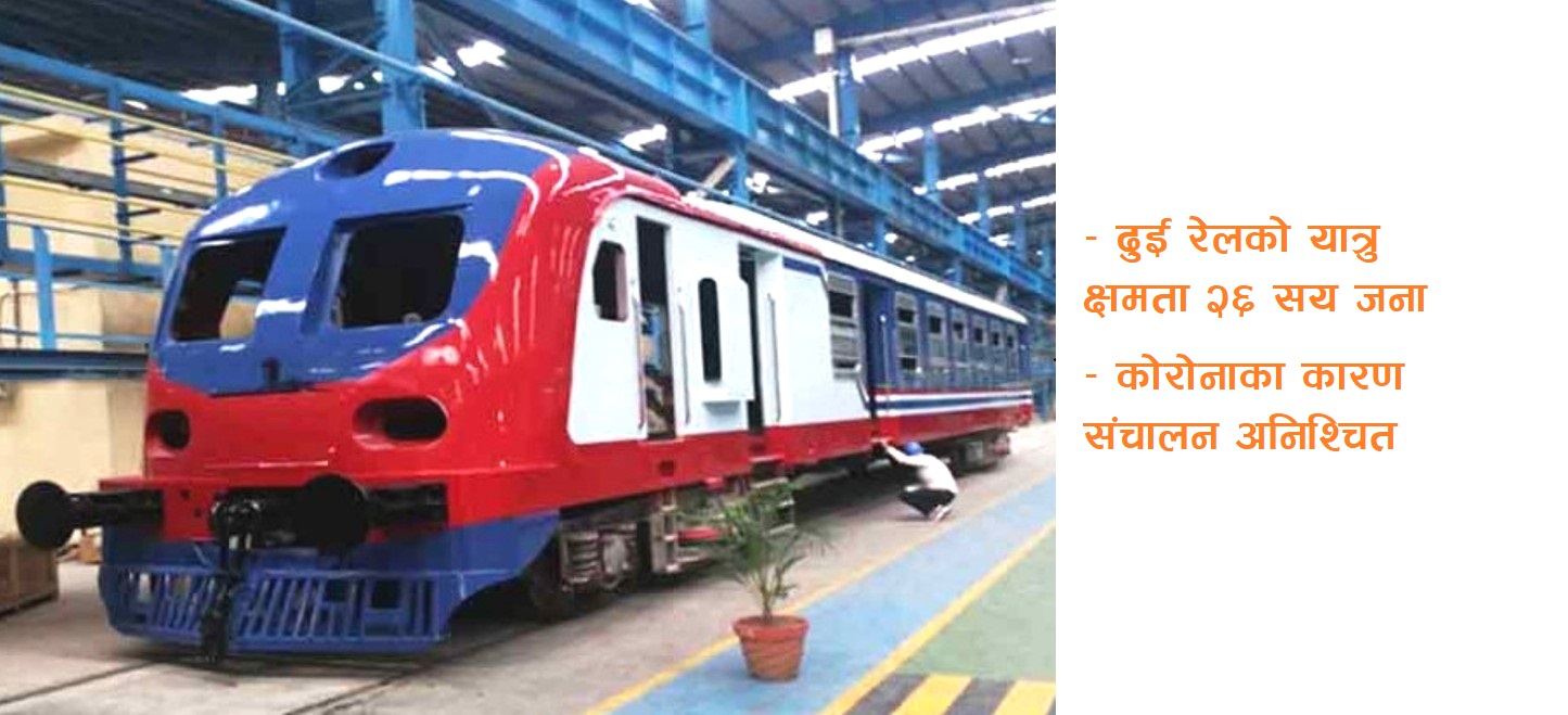 जनकपुर–जयनगरका लागि दुई रेल ८६ करोडमा तयार, तर कोरोनाका कारण अलपत्र