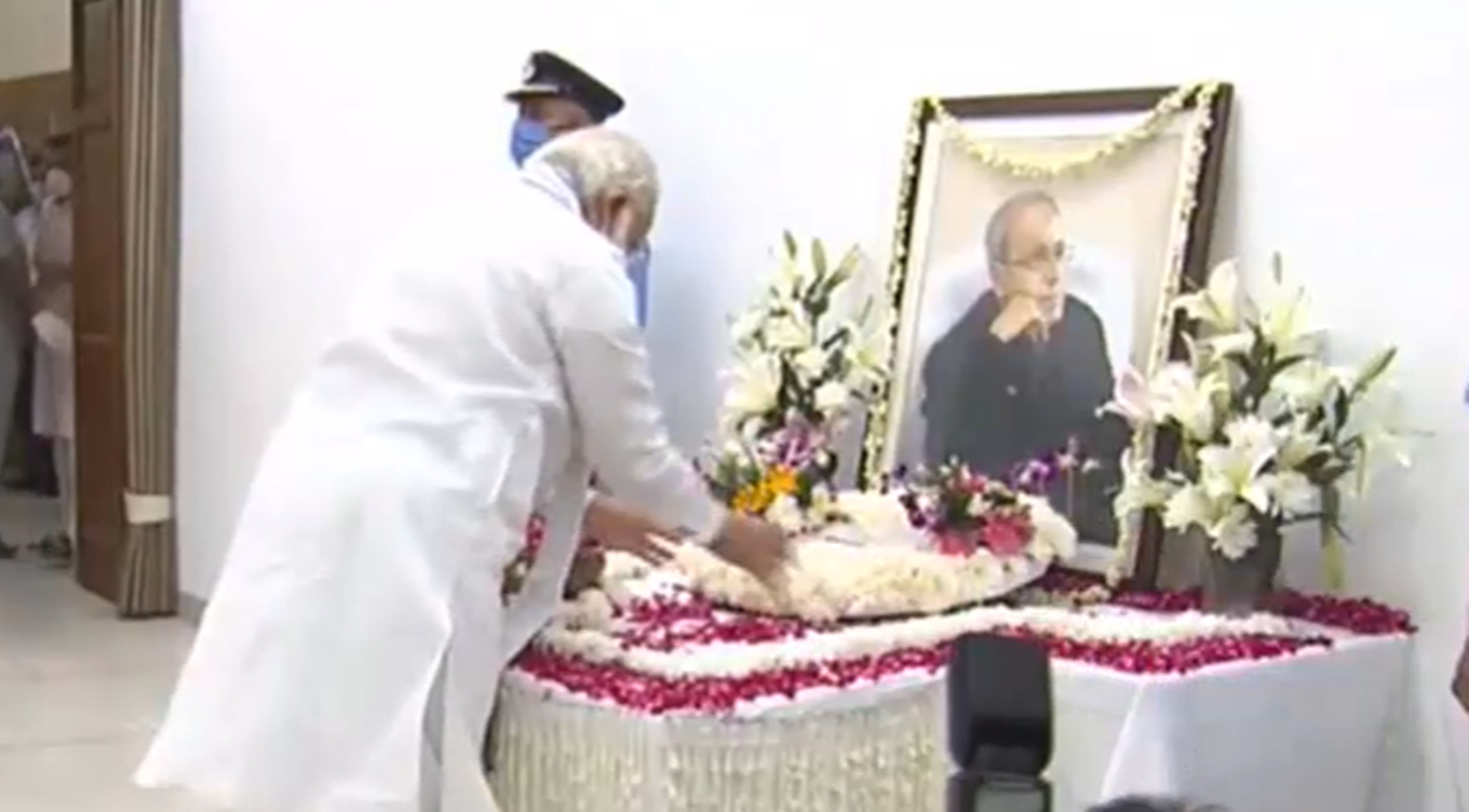 भारतीय पूर्वराष्ट्रपति मुखर्जीको आज अन्तिम संस्कार, सात दिनको राष्ट्रिय शोक घोषणा