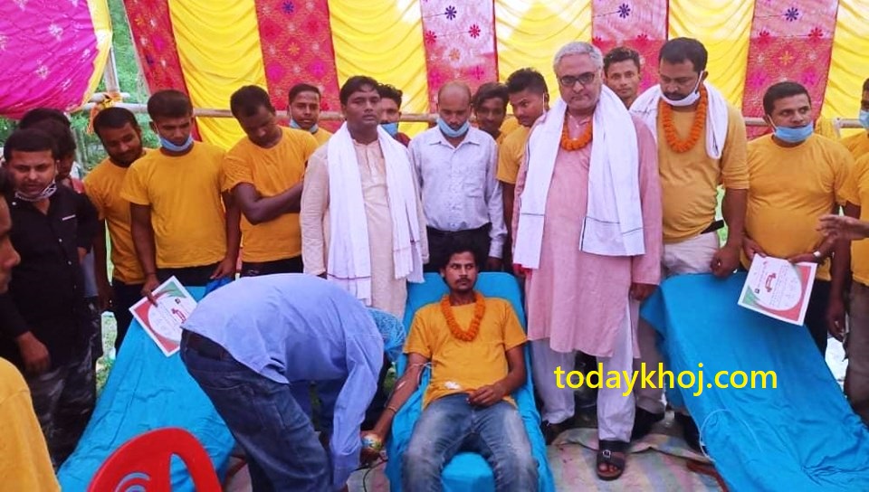 अरुको ज्यान जोगाउन सोनिगामाका ५१ जनाले गरे रक्तदान