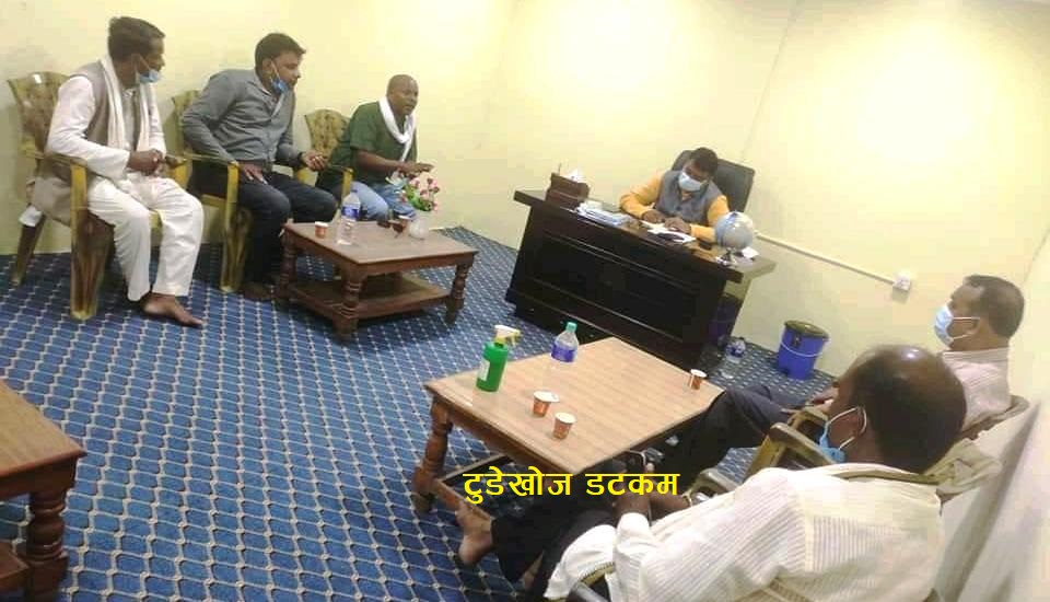 बलान नदि नियन्त्रणका लागि मन्त्री सोनललाई ध्यानाकर्षण