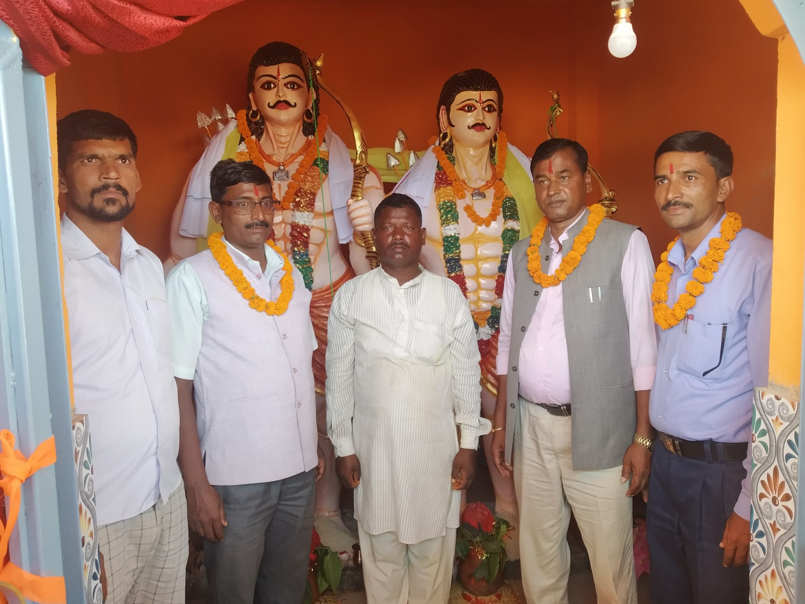 मिथिला नगरपालिकाको मुसहर बस्तीमा बन्यो दिनाभद्री मन्दिर, मेयरले गरे उद्घाटन