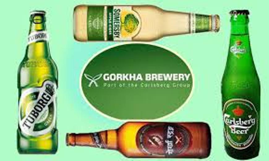 गोर्खा ब्रुअरीको टुबोर्ग, काल्सबर्ग र सानमिगल बियर सबैभन्दा कमसल