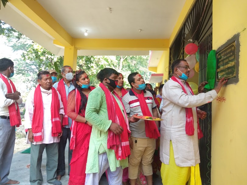 १ करोड २६ लाखमा बन्यो गढीमाई साझेदारी बनको भवन