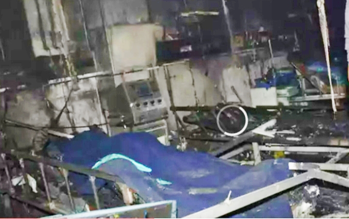 कोभिड अस्पतालमा आगो लाग्यो, ५ संक्रमितको ज्यान गयो