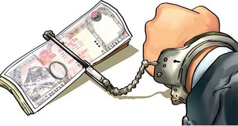 बारा मालपोतका प्रमुख र लेखनदास ६ लाख घुससहित पक्राउ