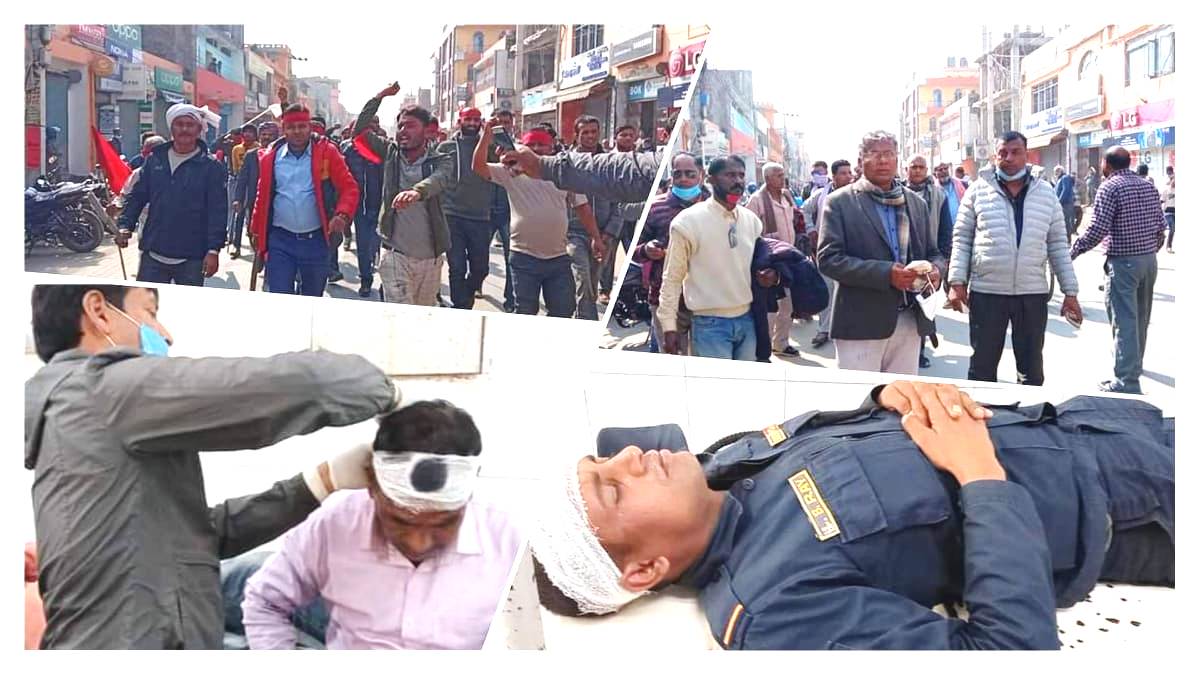 जनकपुरमा २७ राउण्ड गोली चल्यो : ११ जना पक्राउ, पूर्वमन्त्री र प्रहरी घाईते