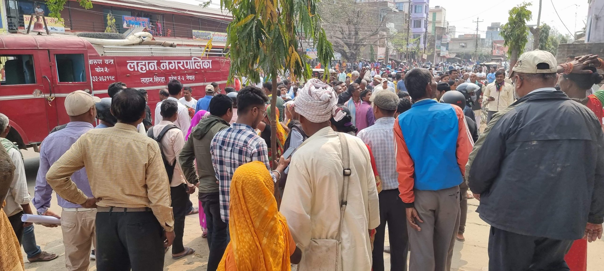 लहान मालपोत कार्यालयमा बम विस्फोट, ७ जना घाईते