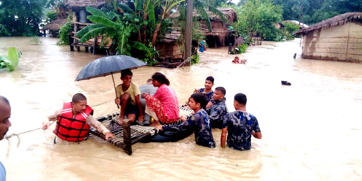 बाढीमा फस्नु भयो ? ११४९ मा फोन गर्नुहोस्