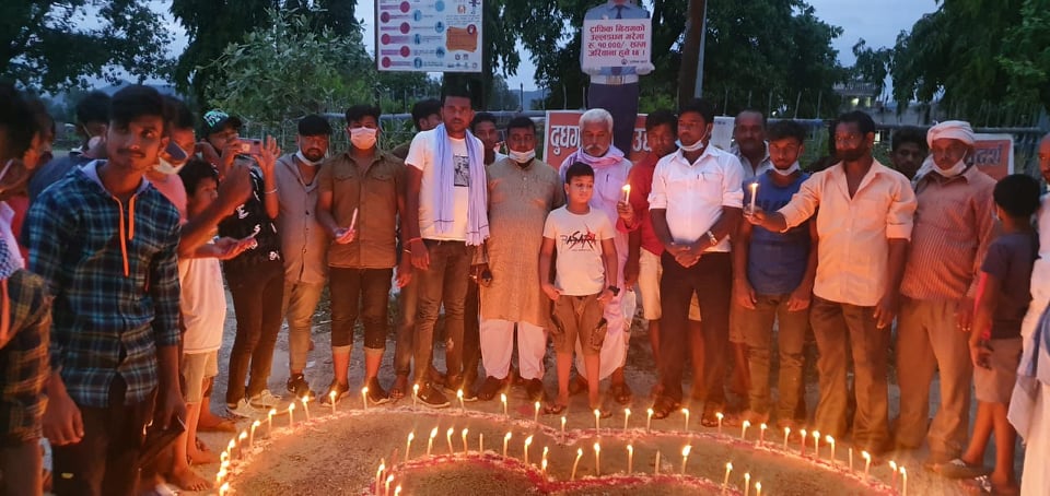 राजकिशोर यादव मन्त्री बनेको खुशियालीमा सिरहामा फेरी दिपावली