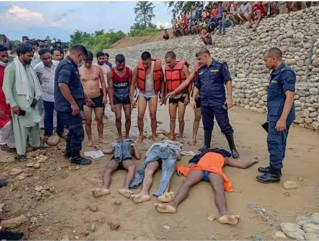 नहरमा डुबेर बाँकेमा तीन जना र चितवनमा दुई जनाको मृत्यू