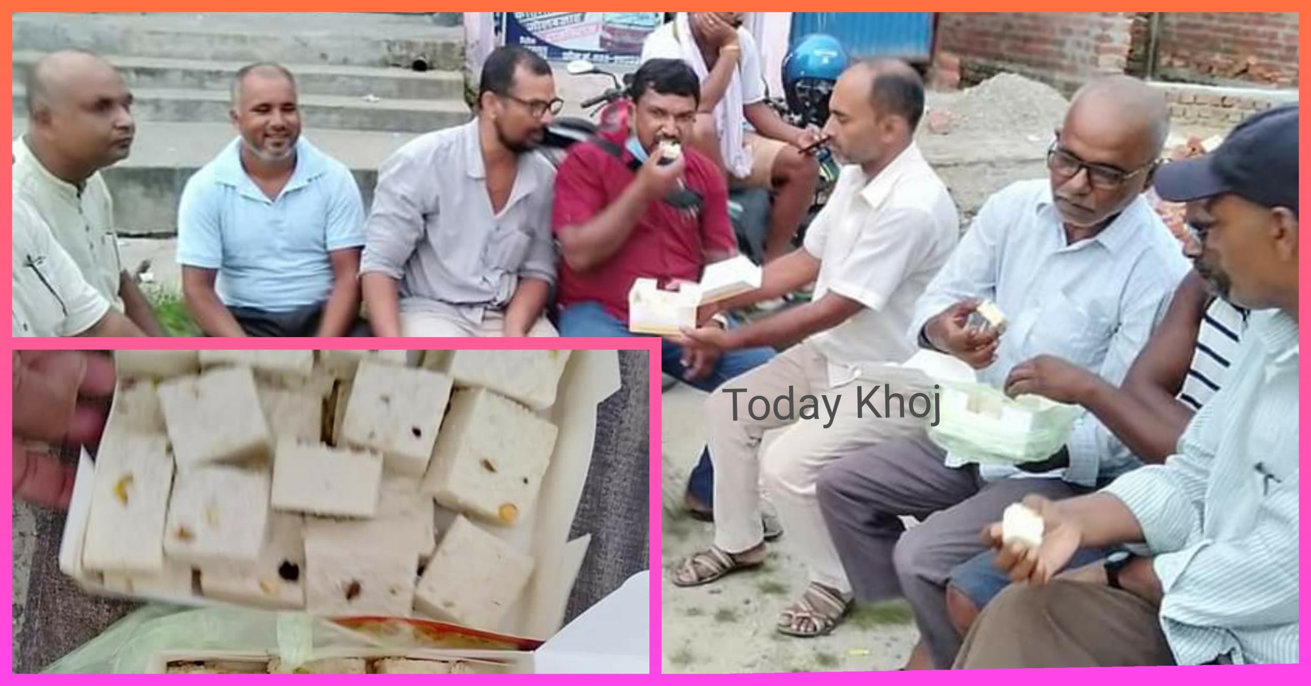 सिरहा : जसपाको आधिकारिकता उपेन्द्र पक्षले पाएपछि मिठाई बाँडियो