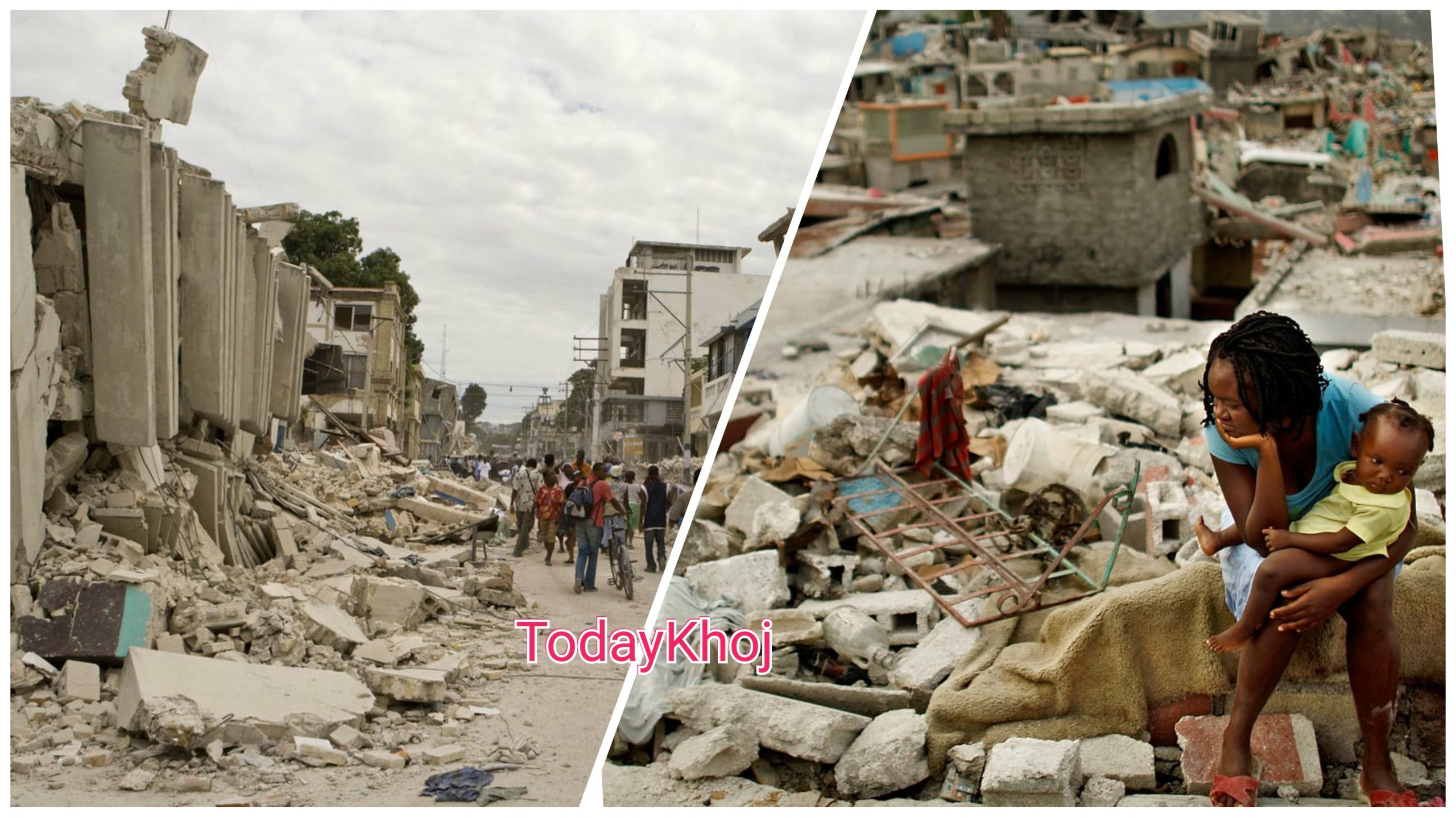 हाइटीमा शक्तिशाली भूकम्प