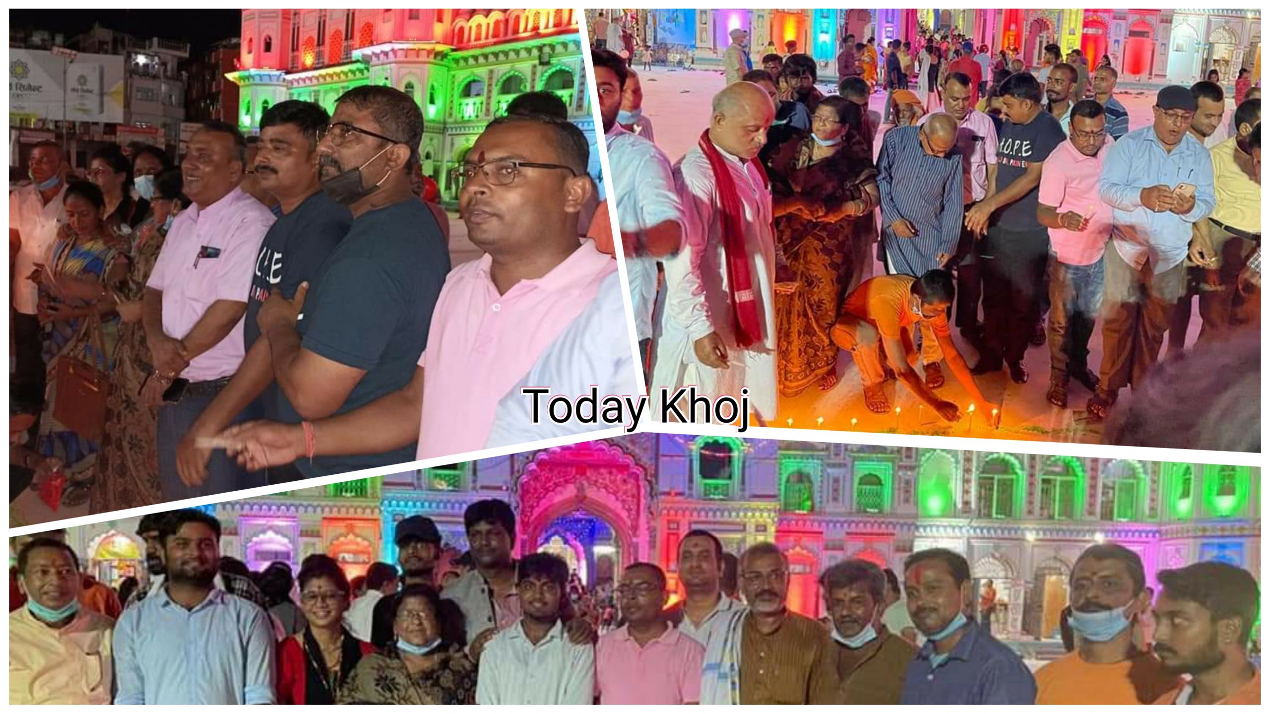 जनकपुर : महन्थ पक्षले नयाँ पार्टी खोलेपछि मैनबत्ती प्रज्वलन, मिठाई पनि बाँडियो
