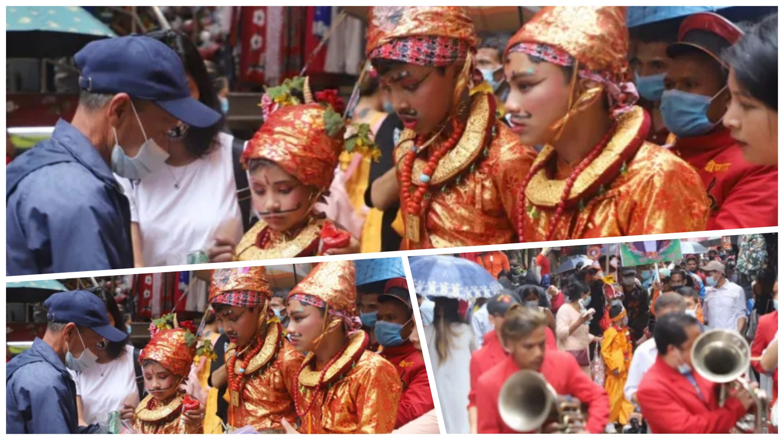 वसन्तपुरमा यसरी मनाइयो गाईजात्रा