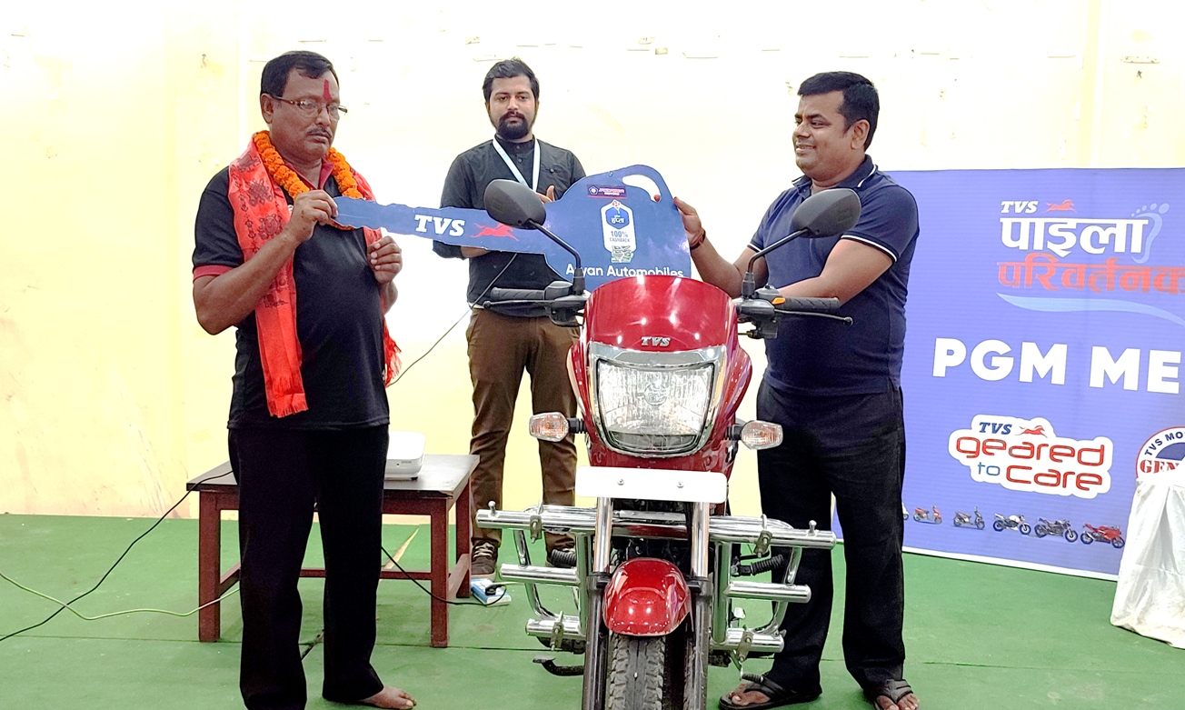 जनकपुरका भाग्यशाली सकिम : जो ‘लक्की ड्र’मा मोटरसाइकल उपहार पाए