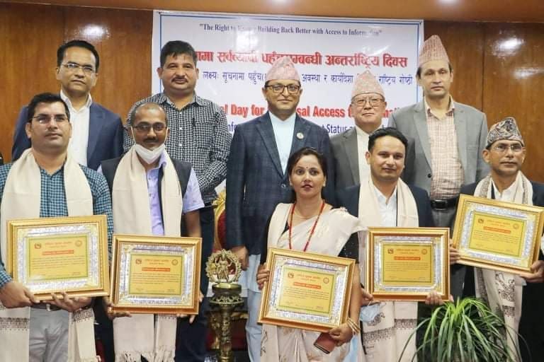 जनकपुरका पत्रकार ‘क्रान्ति’लाई उत्कृष्ट सूचना अभियन्ता पुरस्कार