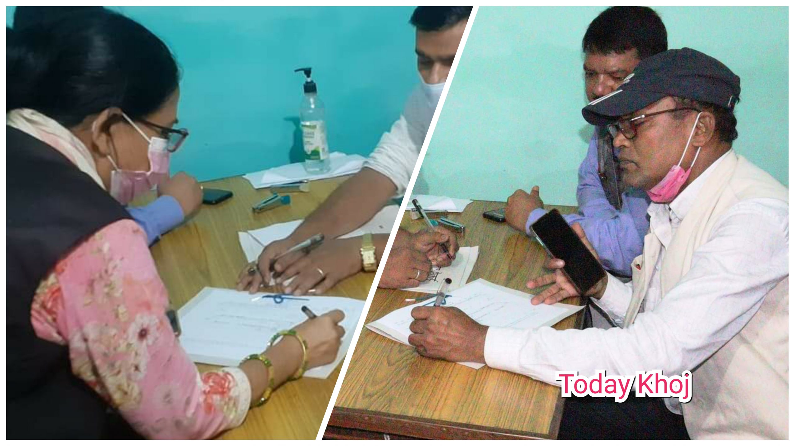 प्रदेश २ : सांसद विश्वकर्मा र गुरुङ पनि माधव नेपालको पार्टीमा सनाखत गरे