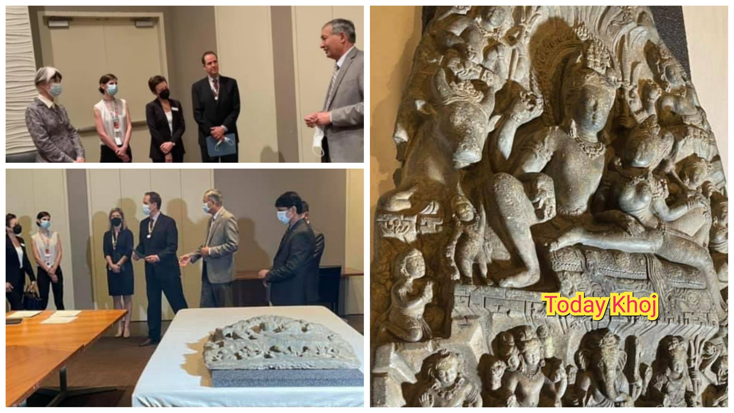 नेपालबाट चोरी भएको उमा महेश्वरको मूर्ति अमेरिकाले फिर्ता गर्‍यो