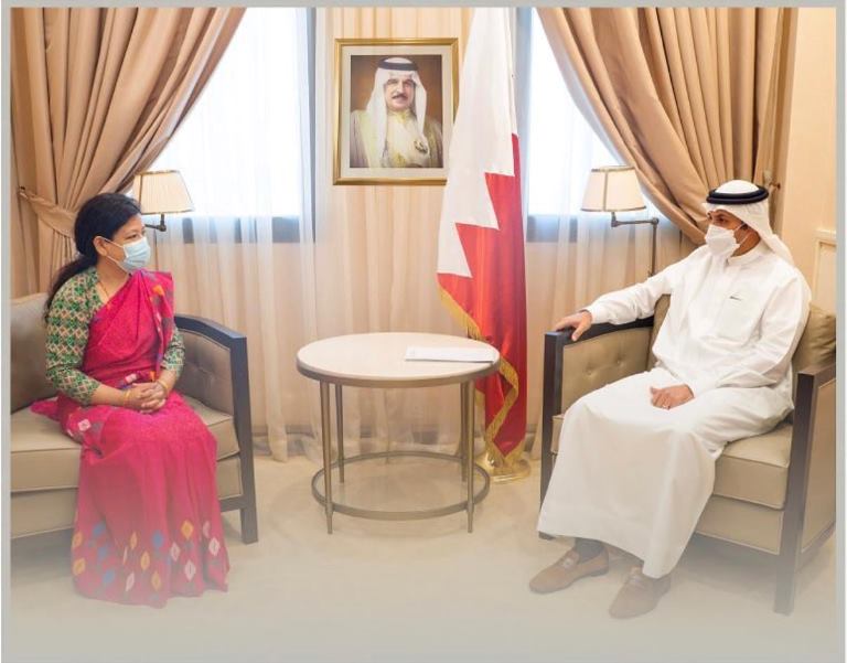 नेपाली श्रमिकको प्रशंसा गरे बहराइनका परराष्ट्र सचिव