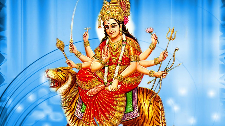 आज दशैंको तेस्रो दिन : चन्द्रघण्टा भगवतीको विशेष पूजा गरिँदै
