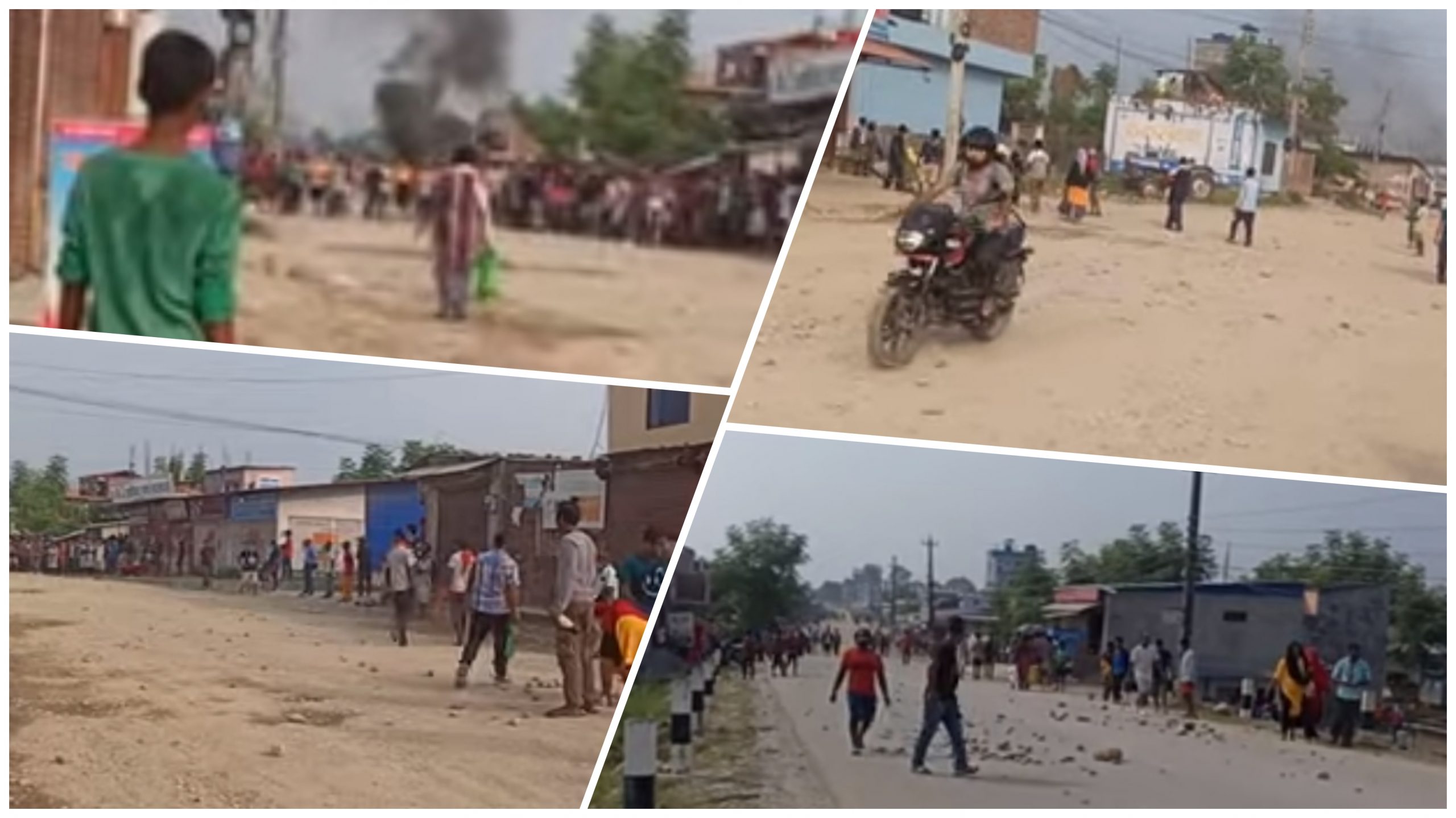 रुपन्देहीको मोतीपुर यसरी बन्यो रणभूमि, चार जनाको मृत्यु