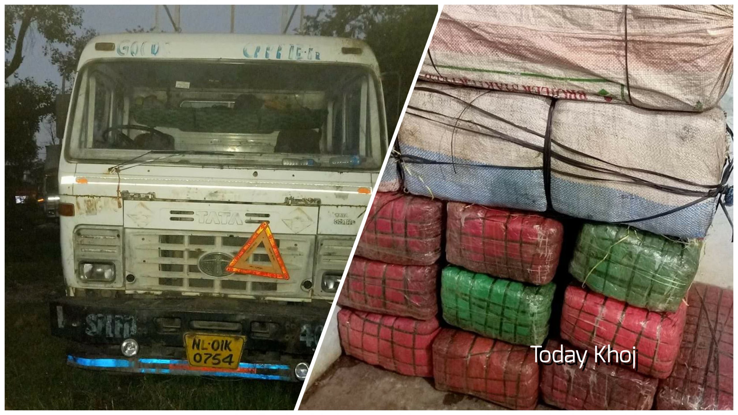 प्रदेश २ : ग्याँस ट्याङ्करबाट १२० केजी गाँजा बरामद