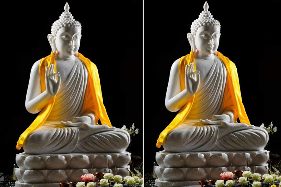 गौतमबुद्ध विमानस्थलमा राख्न साढे २ अर्बको बुद्धमूर्ति म्यान्मारबाट ल्याइदै