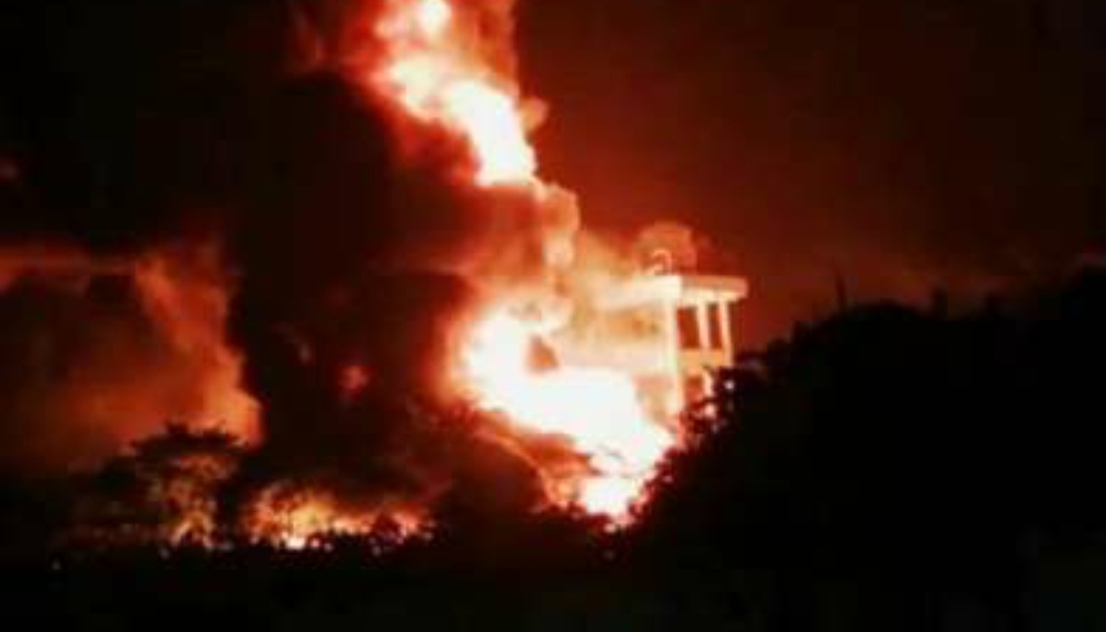 अस्पतालमा आगो लाग्यो, १० बिरामीको मृत्यु