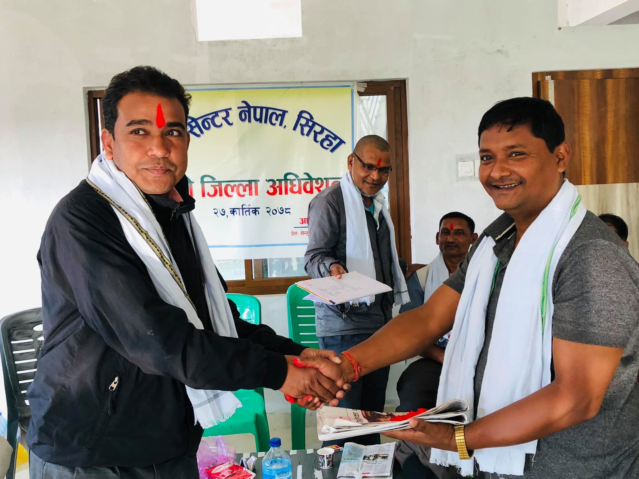 प्रेस सेन्टर सिरहाको अध्यक्षमा पुनः विश्वकर्मा